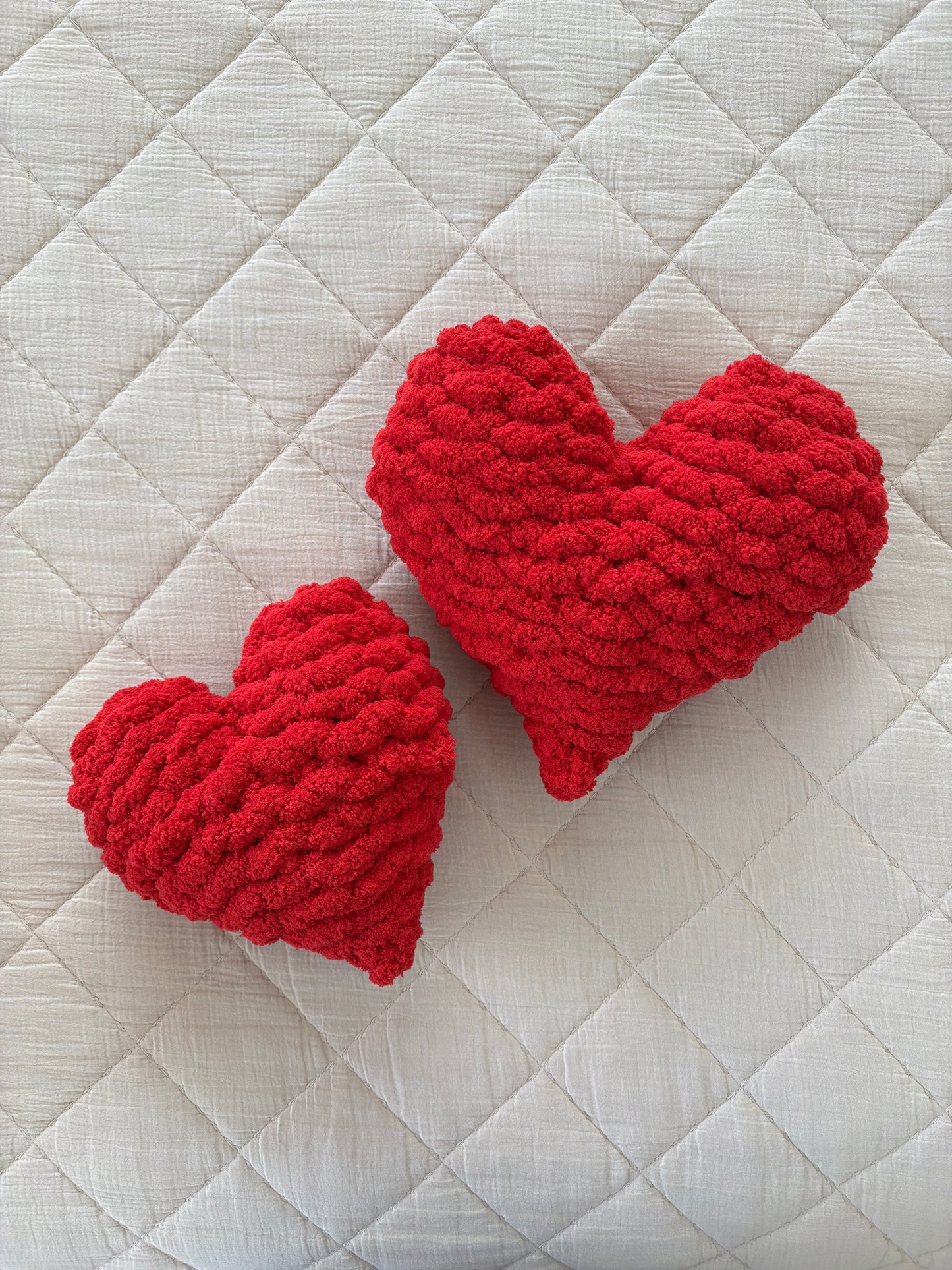 Chunky Heart Pillow